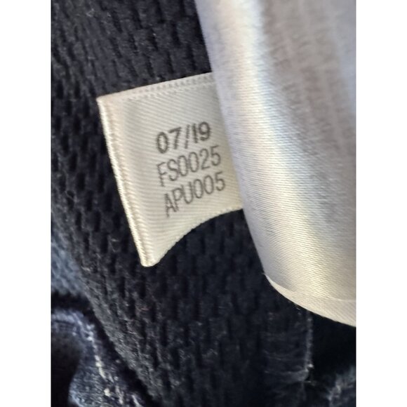 Adidas Men's Sz M Badge of Sport BOS Matrix Navy Blue Pullover Hoodie - Picture 9 of 11